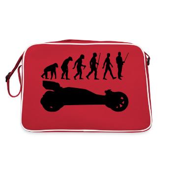 Evolution rc car - Retro Tasche - Rot/Weiß - Hinten