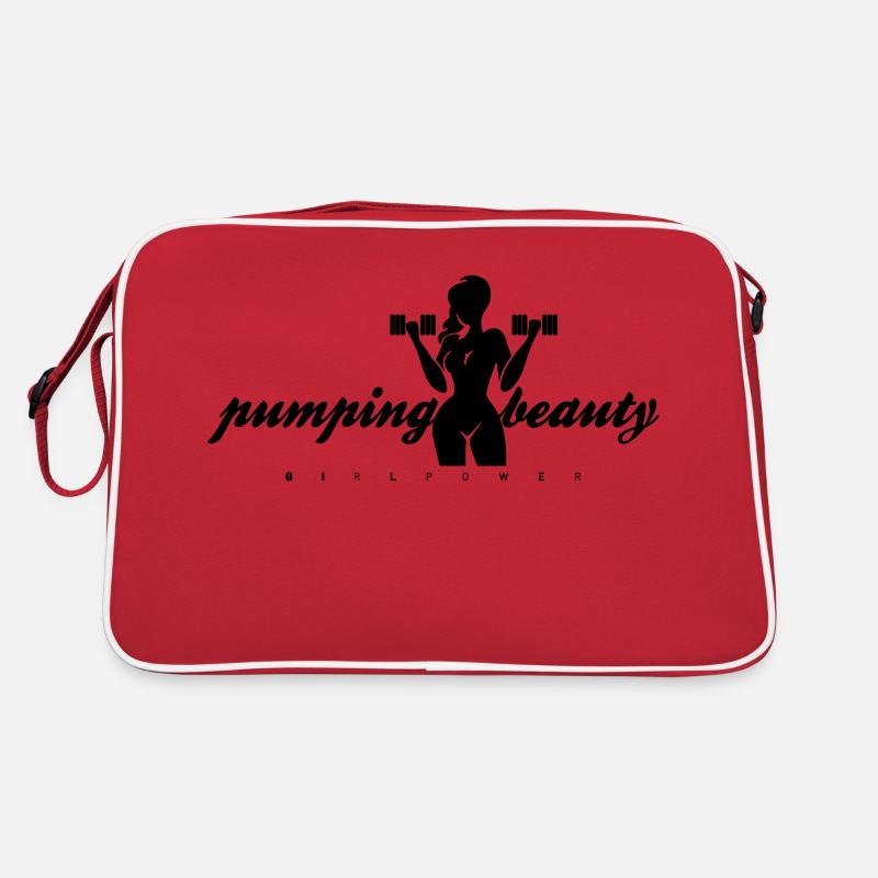 Pumping Beauty Solid Color Retro Bag