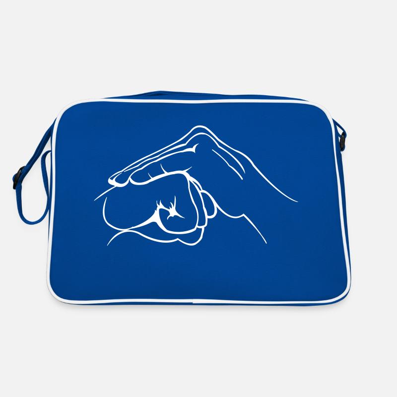 hand faust Retro Tasche