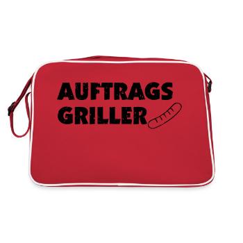 Order Griller - Retro Bag - red/white - Back