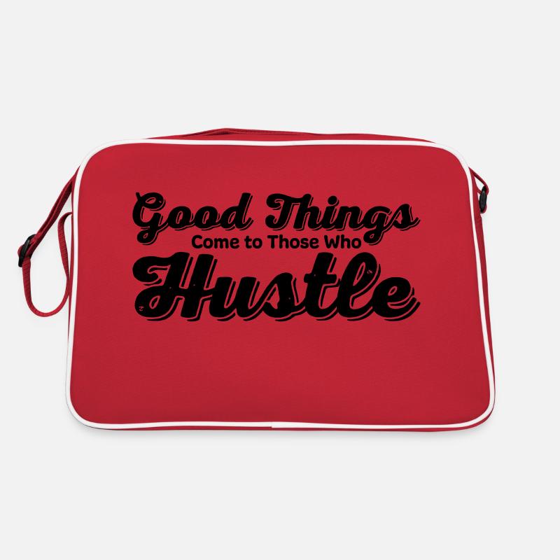 Good Things Come to Those Who Hustle Retro Bag
