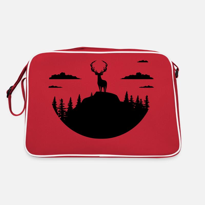 Hirsche Retro Tasche