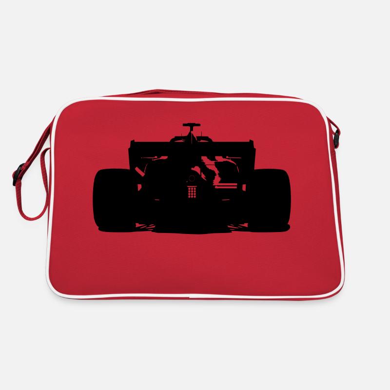 Forme de voiture (noir/blanc) Sac Retro