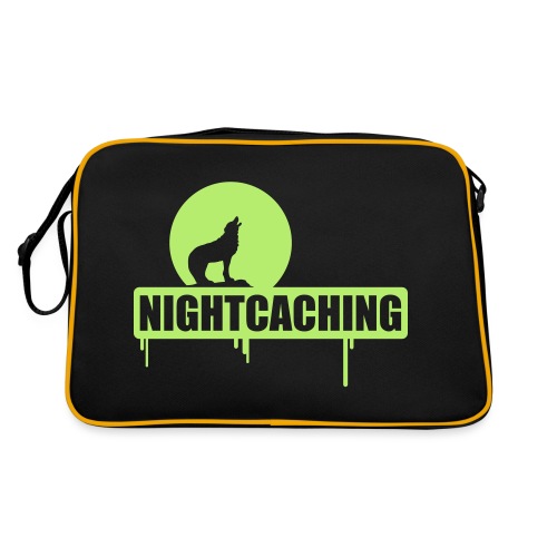 nightcaching / 1 color - Retro Tasche