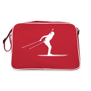 Biathlon - Retro Bag - red/white - Back