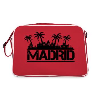 Madrid - Retro Bag - red/white - Back