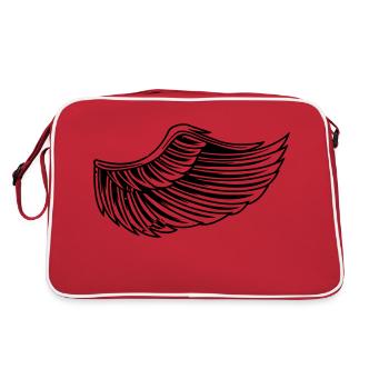 Wing - Retro Bag - red/white - Back