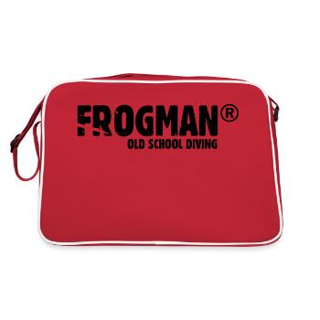 FROGMAN VINTAGE PLONGEE SOUS MARINE - Sac Retro - rouge/blanc - Dos