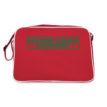 Glückaufkampfbahn - Sac Retro - rouge/blanc - Dos