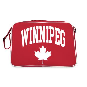 Winnipeg - Sac Retro - rouge/blanc - Dos