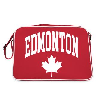 Edmonton - Sac Retro - rouge/blanc - Dos