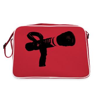 fire lance flow rate variable - Retro Bag - red/white - Back