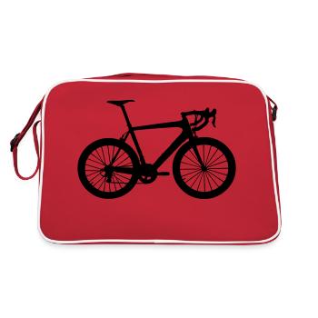 Racing bike - Retro Bag - red/white - Back