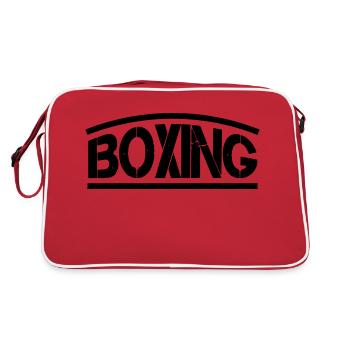 Boxing Boxes - Retro Bag - red/white - Back