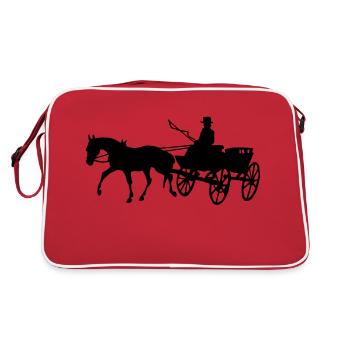 Sled - Retro Bag - red/white - Back