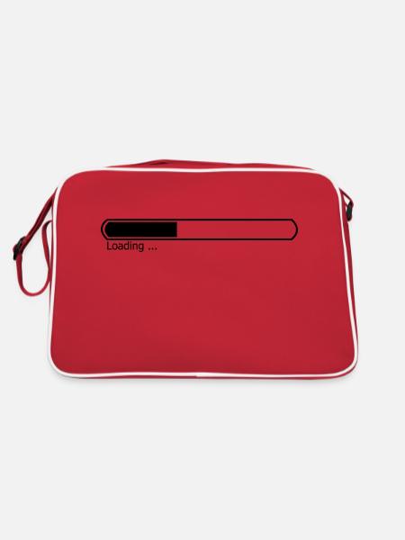 loading - Sac Retro - rouge/blanc - Dos