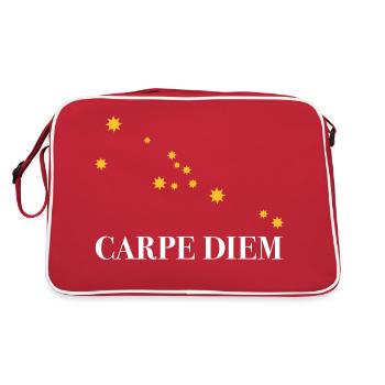 Carpe Diem utilise l’horoscope de la constellation du Jour Taureau - Sac Retro - rouge/blanc - Dos