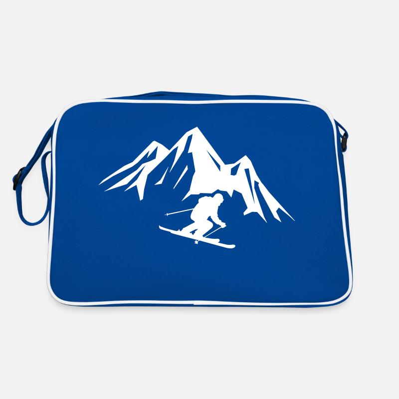 Montagnes de ski Sac Retro