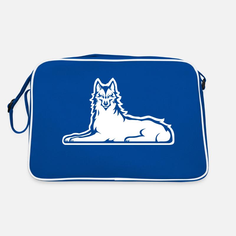 Chechen White Wolf Retro Bag