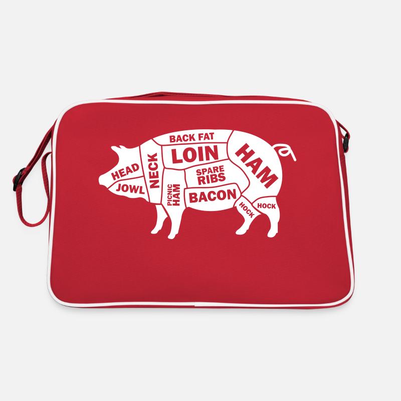 Pig Schwein Retro Tasche
