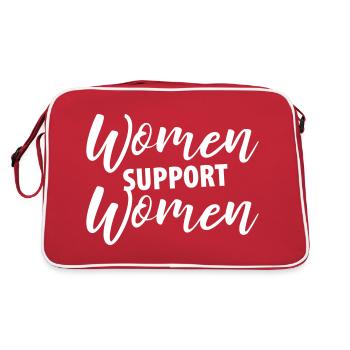 Women support Women - Sac Retro - rouge/blanc - Dos