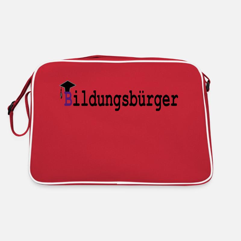 Education Buerger Retro Bag