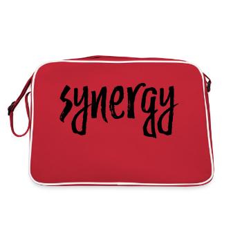 Synergie - Sac Retro - rouge/blanc - Dos