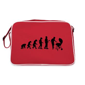 Evolution théorie Griller - Sac Retro - rouge/blanc - Dos