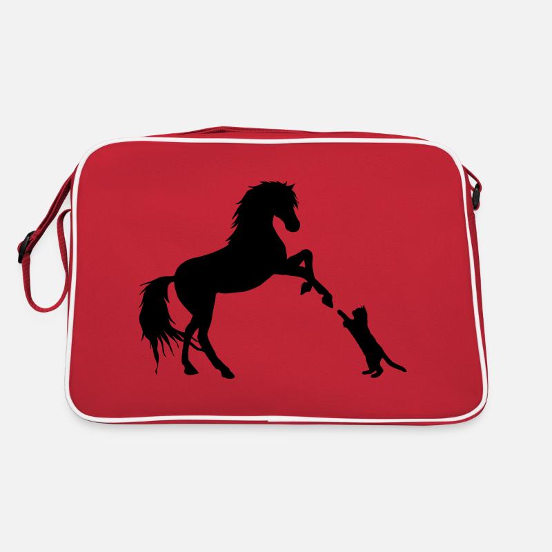 Cheval et chat Sac Retro