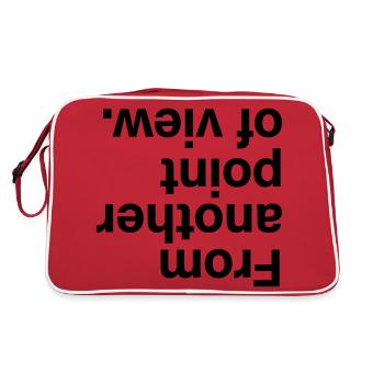 D’un autre point de vue - Sac Retro - rouge/blanc - Dos