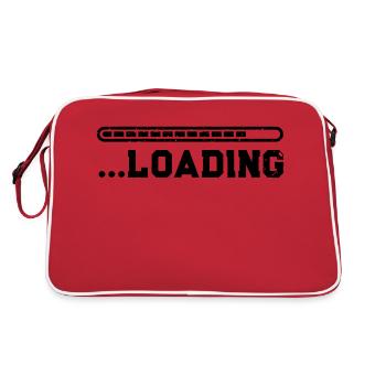 Loading - Retro Bag - red/white - Back