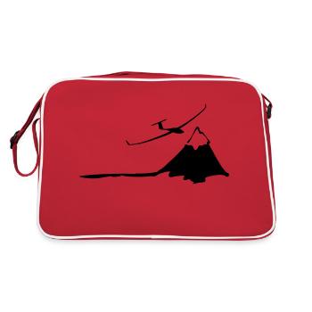 glider - Sac Retro - rouge/blanc - Dos