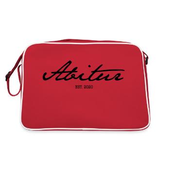 Abitur - Est. 2020 - Sac Retro - rouge/blanc - Dos