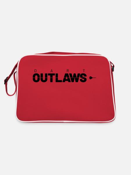 Hors-la-loi Dart - Sac Retro - rouge/blanc - Dos