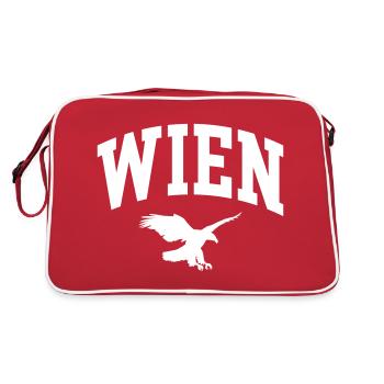 Vienne - Sac Retro - rouge/blanc - Dos