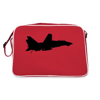 F-14 Tomcat - Retro Bag - red/white - Back