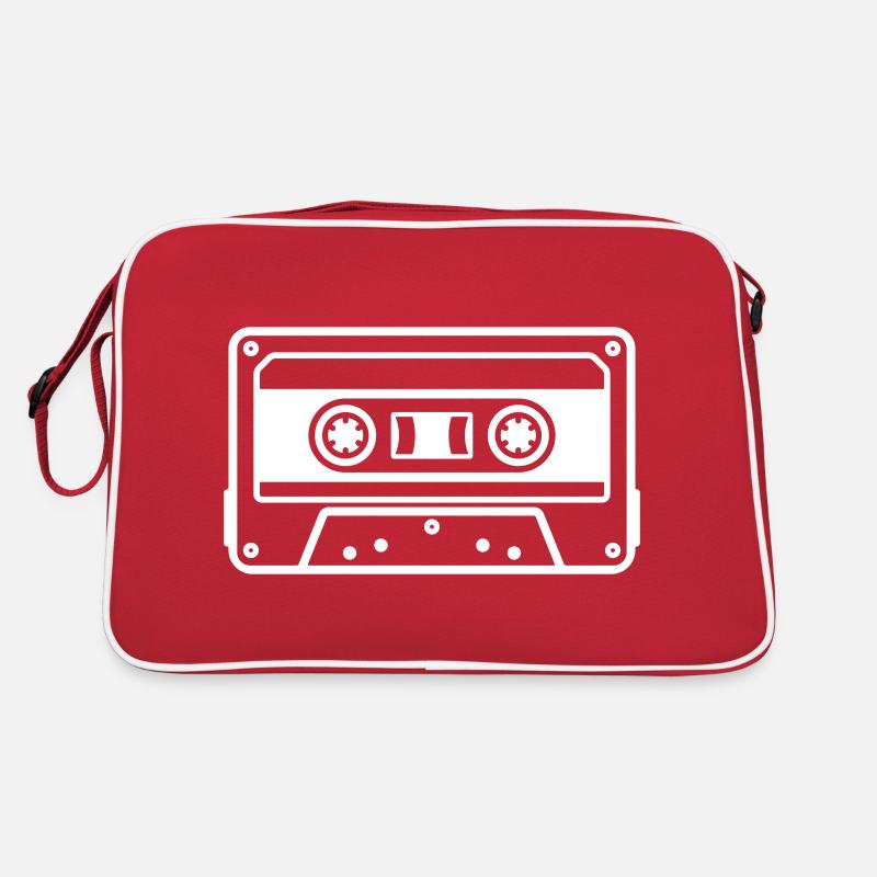 Cassette Tape Retro Vintage Mixtape icon logo Retro Bag