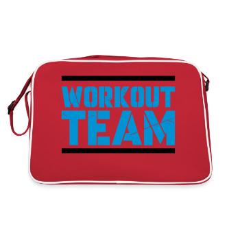 Workout Team - Retro Bag - red/white - Back