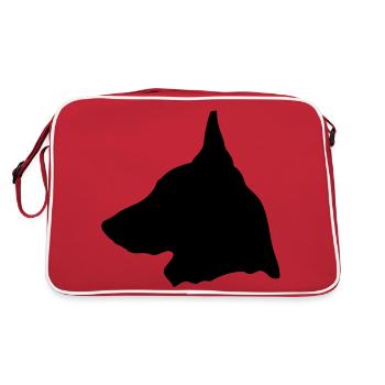 Shadow Mechelen - Retro Bag - red/white - Back
