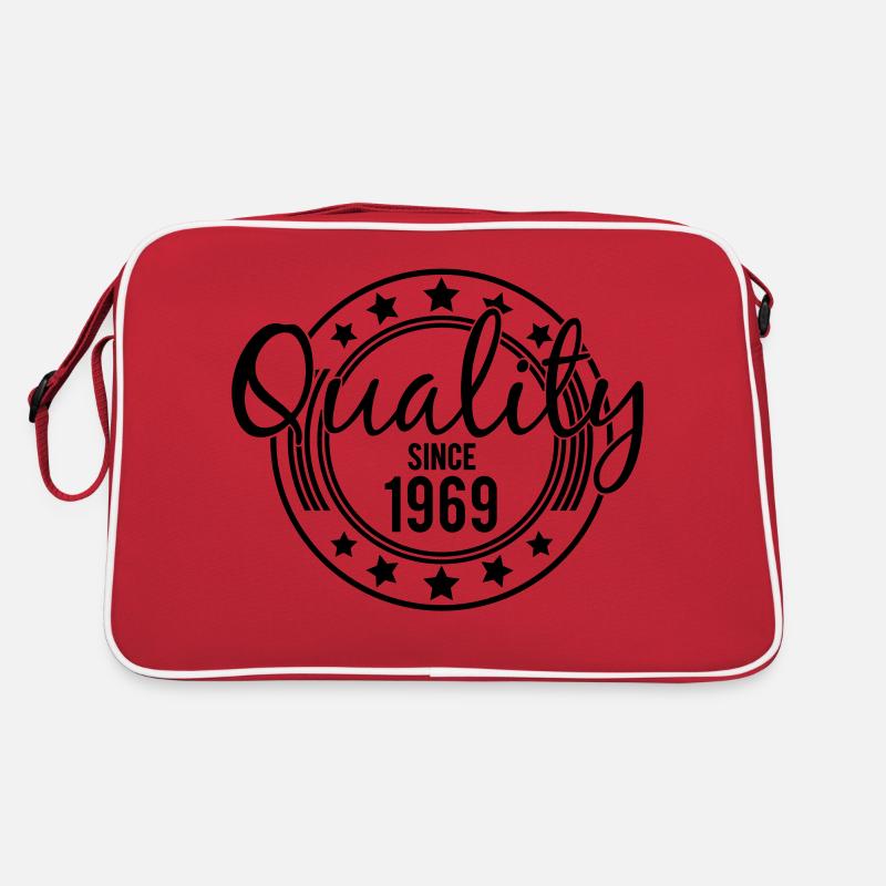 Birthday - Quality since 1969 (fr) Sac Retro