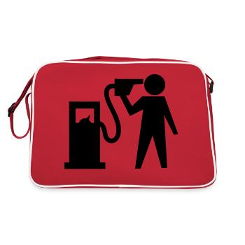 Suicide (essence) - Sac Retro - rouge/blanc - Dos