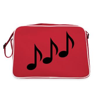 Notes - Retro Bag - red/white - Back