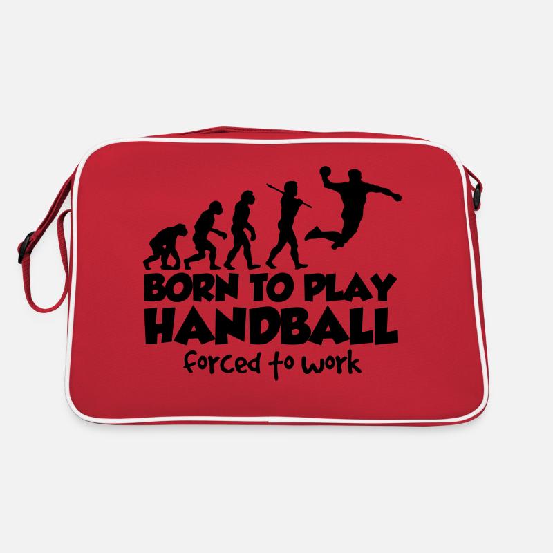 handball evolution born to play forced t Retro Bag