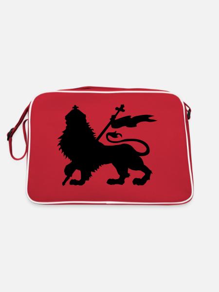 Lion of Judah - Sac Retro - rouge/blanc