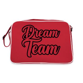 Dream Team - Retro Bag - red/white - Back
