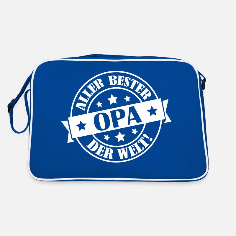 allerbester opa Retro Tasche