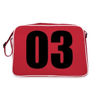 03 - Retro Bag - red/white - Back