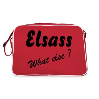 Elsass What Else - Retro Bag - red/white - Back