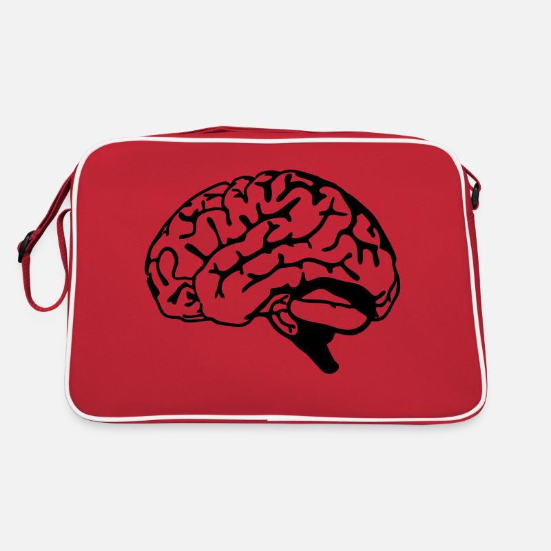 brain Retro Tasche