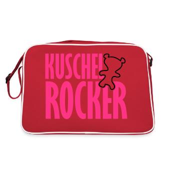 Kuschelrocker - Retro Bag - red/white - Back